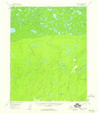 Beaver A-1 Alaska Historical topographic map, 1:63360 scale, 15 X 15 Minute, Year 1956