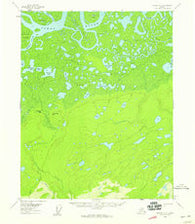 Beaver A-2 Alaska Historical topographic map, 1:63360 scale, 15 X 15 Minute, Year 1956