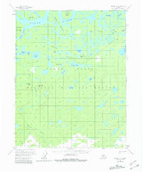 Beaver A-2 Alaska Historical topographic map, 1:63360 scale, 15 X 15 Minute, Year 1956