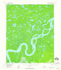 Beaver A-4 Alaska Historical topographic map, 1:63360 scale, 15 X 15 Minute, Year 1956