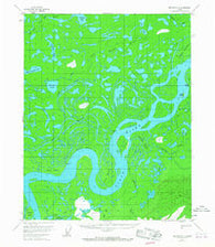 Beaver A-4 Alaska Historical topographic map, 1:63360 scale, 15 X 15 Minute, Year 1956