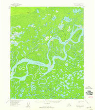 Beaver B-1 Alaska Historical topographic map, 1:63360 scale, 15 X 15 Minute, Year 1956