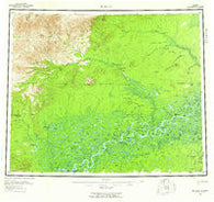 Beaver Alaska Historical topographic map, 1:250000 scale, 1 X 3 Degree, Year 1956