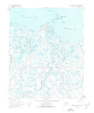 Beechey Point A-1 Alaska Historical topographic map, 1:63360 scale, 15 X 15 Minute, Year 1955