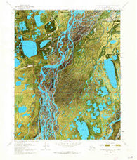 Beechey Point A-3 NE Alaska Historical topographic map, 1:24000 scale, 7.5 X 7.5 Minute, Year 1970