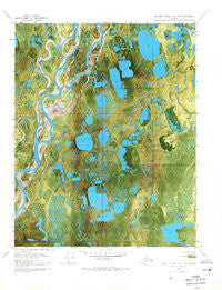 Beechey Point A-4 NE Alaska Historical topographic map, 1:24000 scale, 7.5 X 7.5 Minute, Year 1970