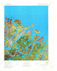 Beechey Point B-2 SW Alaska Historical topographic map, 1:24000 scale, 7.5 X 7.5 Minute, Year 1970