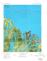 Beechey Point B-4 NE Alaska Historical topographic map, 1:24000 scale, 7.5 X 7.5 Minute, Year 1970