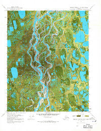Beechey Point B-4 SE Alaska Historical topographic map, 1:24000 scale, 7.5 X 7.5 Minute, Year 1970