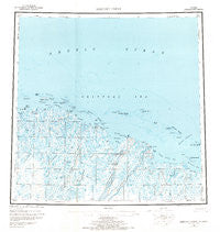 Beechey Point Alaska Historical topographic map, 1:250000 scale, 1 X 3 Degree, Year 1955