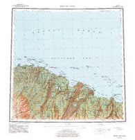 Beechey Point Alaska Historical topographic map, 1:250000 scale, 1 X 3 Degree, Year 1960