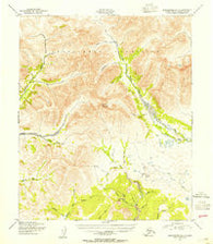 Bendeleben A-4 Alaska Historical topographic map, 1:63360 scale, 15 X 15 Minute, Year 1950