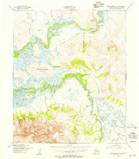 Bendeleben A-6 Alaska Historical topographic map, 1:63360 scale, 15 X 15 Minute, Year 1950
