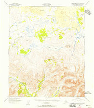 Bendeleben B-3 Alaska Historical topographic map, 1:63360 scale, 15 X 15 Minute, Year 1950