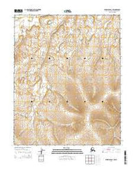 Bendeleben D-4 NW Alaska Current topographic map, 1:25000 scale, 7.5 X 7.5 Minute, Year 2014