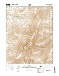 Bendeleben D-6 NE Alaska Current topographic map, 1:25000 scale, 7.5 X 7.5 Minute, Year 2014