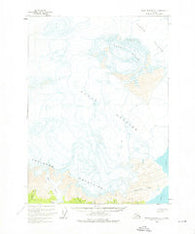 Bering Glacier A-2 Alaska Historical topographic map, 1:63360 scale, 15 X 15 Minute, Year 1959