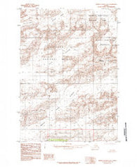 Bering Glacier C-8 Alaska Historical topographic map, 1:63360 scale, 15 X 15 Minute, Year 1985