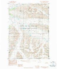 Bering Glacier D-1 Alaska Historical topographic map, 1:63360 scale, 15 X 15 Minute, Year 1984