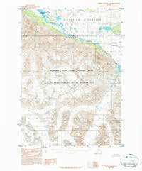 Bering Glacier D-2 Alaska Historical topographic map, 1:63360 scale, 15 X 15 Minute, Year 1984