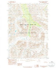 Bering Glacier D-4 Alaska Historical topographic map, 1:63360 scale, 15 X 15 Minute, Year 1984