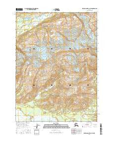 Bering Glacier A-4 NW Alaska Current topographic map, 1:25000 scale, 7.5 X 7.5 Minute, Year 2016