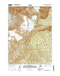 Bering Glacier A-6 NW Alaska Current topographic map, 1:25000 scale, 7.5 X 7.5 Minute, Year 2016