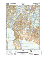 Bering Glacier A-7 NW Alaska Current topographic map, 1:25000 scale, 7.5 X 7.5 Minute, Year 2016