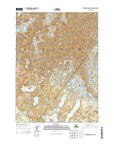 Bering Glacier A-8 NE Alaska Current topographic map, 1:25000 scale, 7.5 X 7.5 Minute, Year 2014