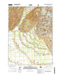 Bering Glacier A-8 NW Alaska Current topographic map, 1:25000 scale, 7.5 X 7.5 Minute, Year 2014