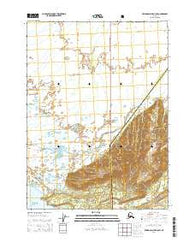 Bering Glacier A-8 SW Alaska Current topographic map, 1:25000 scale, 7.5 X 7.5 Minute, Year 2014