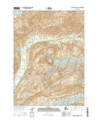 Bering Glacier B-4 SW Alaska Current topographic map, 1:25000 scale, 7.5 X 7.5 Minute, Year 2016