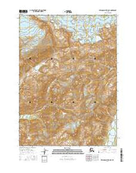 Bering Glacier B-5 SE Alaska Current topographic map, 1:25000 scale, 7.5 X 7.5 Minute, Year 2016