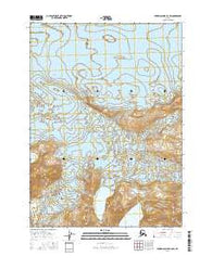 Bering Glacier B-6 SW Alaska Current topographic map, 1:25000 scale, 7.5 X 7.5 Minute, Year 2016