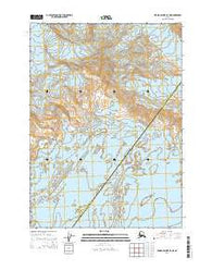 Bering Glacier B-7 NE Alaska Current topographic map, 1:25000 scale, 7.5 X 7.5 Minute, Year 2014