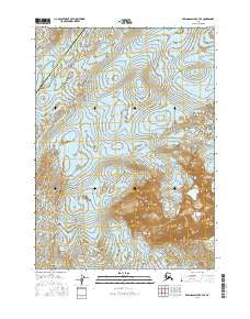 Bering Glacier B-7 SE Alaska Current topographic map, 1:25000 scale, 7.5 X 7.5 Minute, Year 2016