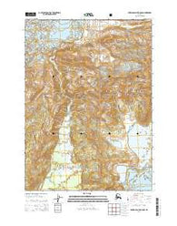 Bering Glacier B-8 NW Alaska Current topographic map, 1:25000 scale, 7.5 X 7.5 Minute, Year 2014