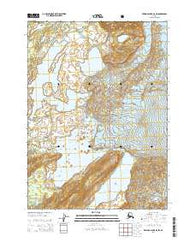Bering Glacier B-8 SW Alaska Current topographic map, 1:25000 scale, 7.5 X 7.5 Minute, Year 2014