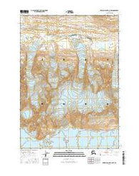 Bering Glacier C-4 NW Alaska Current topographic map, 1:25000 scale, 7.5 X 7.5 Minute, Year 2016