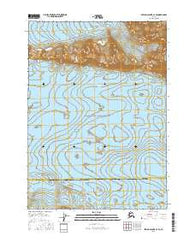Bering Glacier C-4 SE Alaska Current topographic map, 1:25000 scale, 7.5 X 7.5 Minute, Year 2016