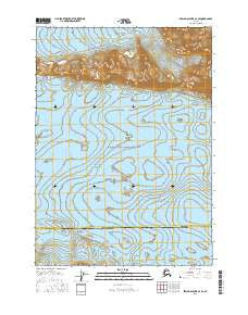 Bering Glacier C-4 SE Alaska Current topographic map, 1:25000 scale, 7.5 X 7.5 Minute, Year 2016