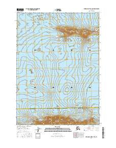 Bering Glacier C-4 SW Alaska Current topographic map, 1:25000 scale, 7.5 X 7.5 Minute, Year 2016