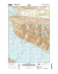 Bering Glacier C-5 NE Alaska Current topographic map, 1:25000 scale, 7.5 X 7.5 Minute, Year 2016