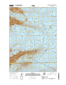 Bering Glacier C-5 SE Alaska Current topographic map, 1:25000 scale, 7.5 X 7.5 Minute, Year 2016