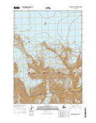 Bering Glacier C-6 SW Alaska Current topographic map, 1:25000 scale, 7.5 X 7.5 Minute, Year 2014