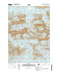 Bering Glacier C-7 NE Alaska Current topographic map, 1:25000 scale, 7.5 X 7.5 Minute, Year 2014