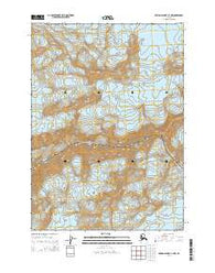 Bering Glacier C-7 NW Alaska Current topographic map, 1:25000 scale, 7.5 X 7.5 Minute, Year 2014