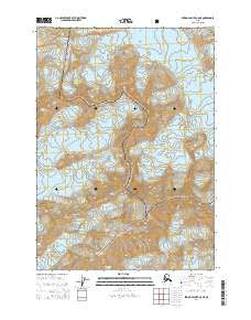 Bering Glacier C-8 NE Alaska Current topographic map, 1:25000 scale, 7.5 X 7.5 Minute, Year 2014