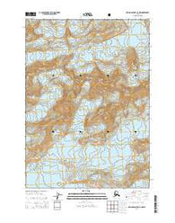 Bering Glacier C-8 NW Alaska Current topographic map, 1:25000 scale, 7.5 X 7.5 Minute, Year 2014