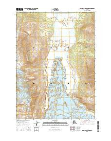 Bering Glacier D-5 SW Alaska Current topographic map, 1:25000 scale, 7.5 X 7.5 Minute, Year 2016